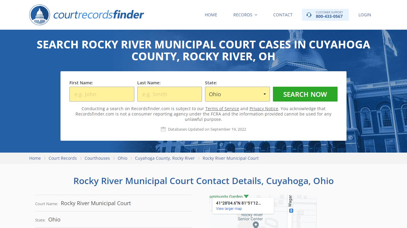 Rocky River Municipal Court Case Search - RecordsFinder